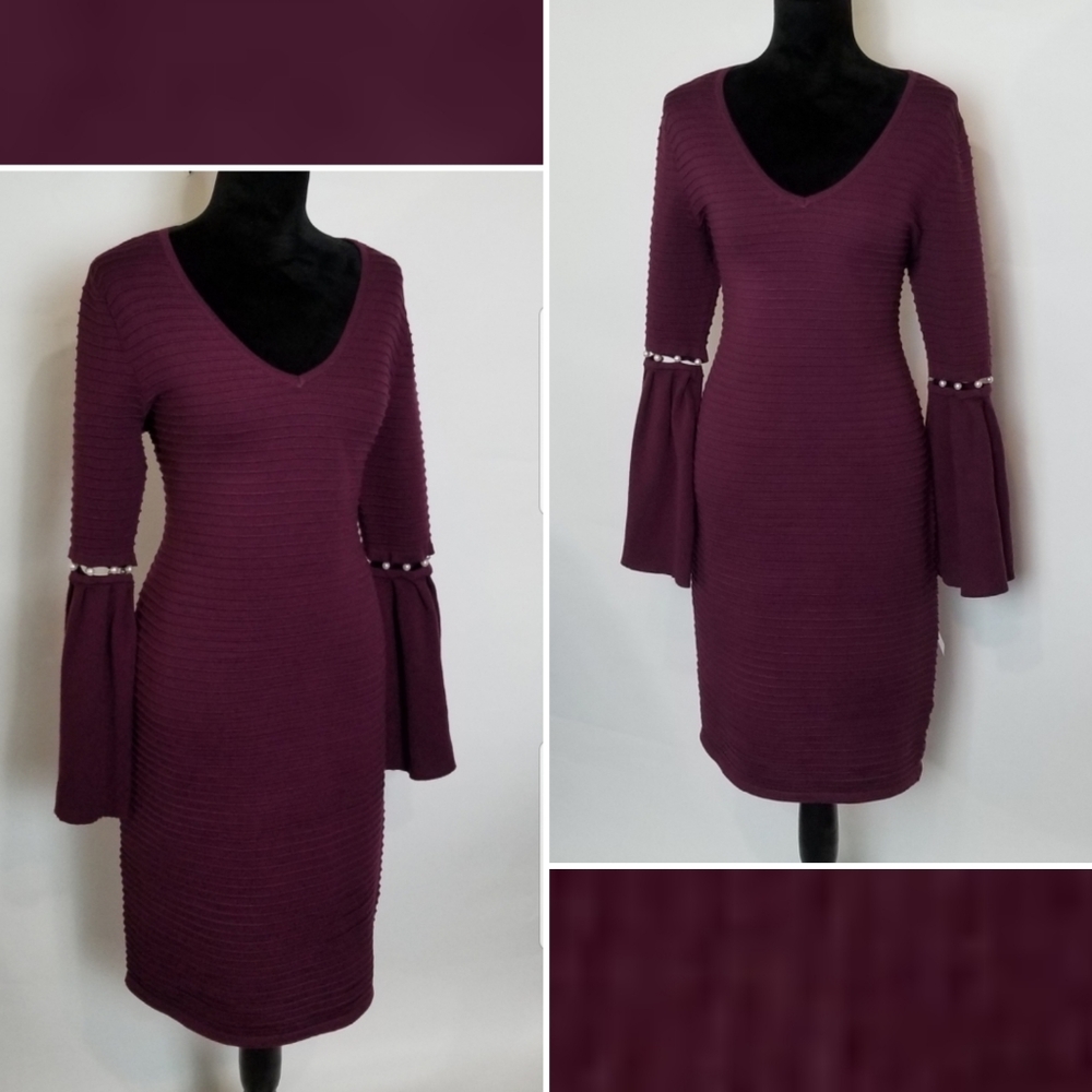 2 for $20 Harlow & Rose Bell Sleeve Dress - Picture 6 of 8